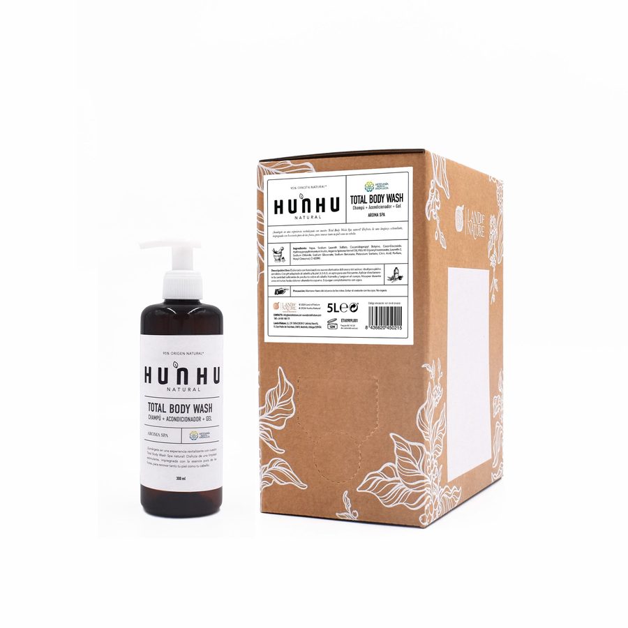 Uniku Total Body Wash · Caja 6× 300 mL bot.