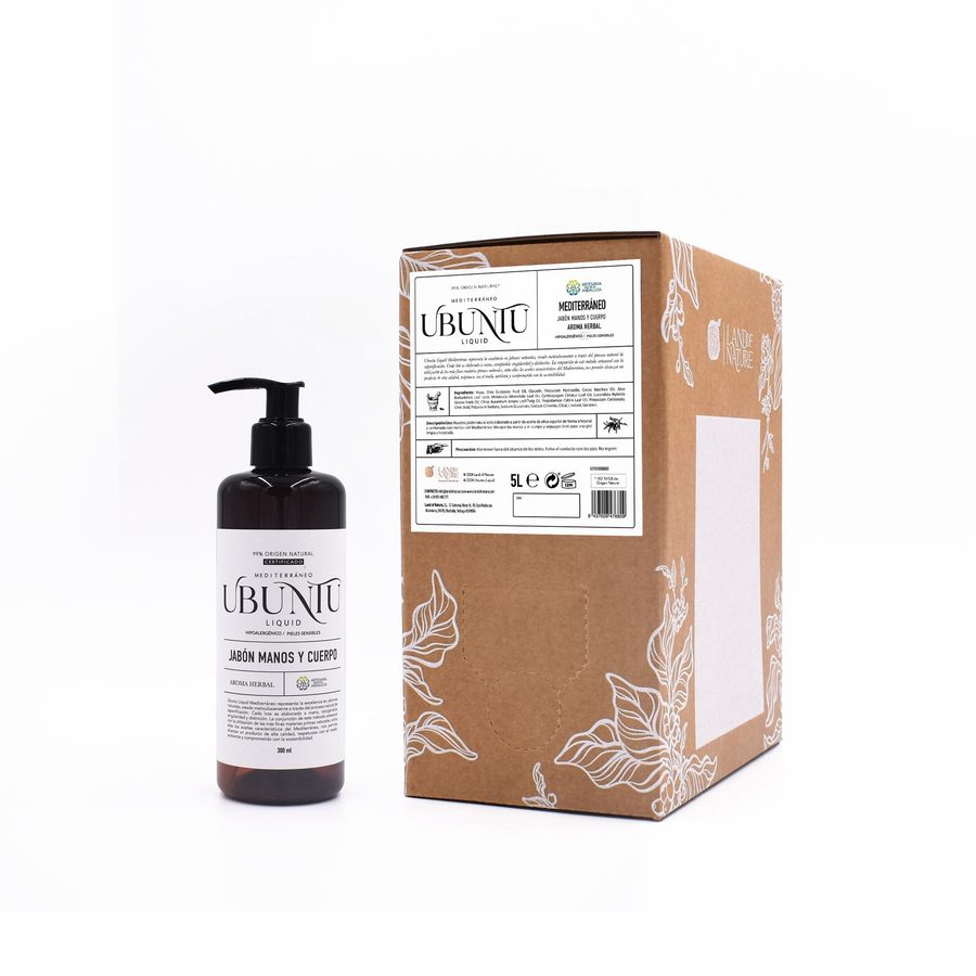 Ubuntu Mediterráneo · Caja 6× 300 mL bot.