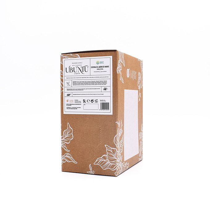 Ubuntu Gel Azahar · Caja 6× 1L bot.